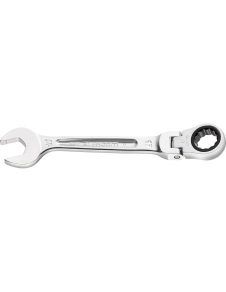 Facom scharnierende steek/ring-ratelsleutel 8mm