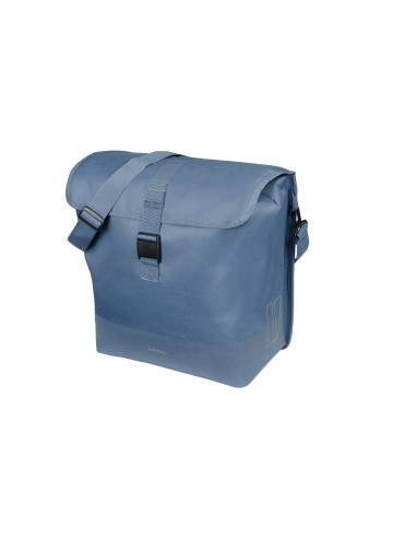 Basil fietstas enkel Mara Evo MIK Hooks indigo blue 20-24L