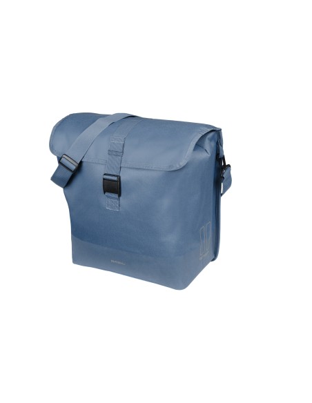 Basil fietstas enkel Mara Evo MIK Hooks indigo blue 20-24L