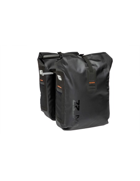 New Looxs fietstas dubbel Varo waterdicht black MIK 2.0 40L