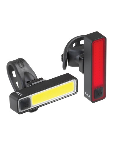Axa verlichting set Niteline Slim usb