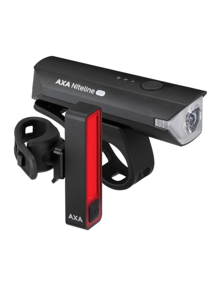Axa verlichting set Niteline 300 usb