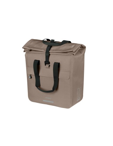Basil shoppertas Urban Dry Neo Mik Hooks sage brown 23-26L