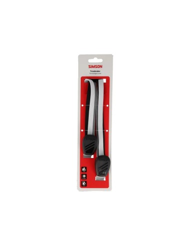 Simson triobinder 60cm zwart/wit/grijs