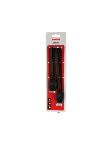 Simson triobinder 60cm zwart/bruin