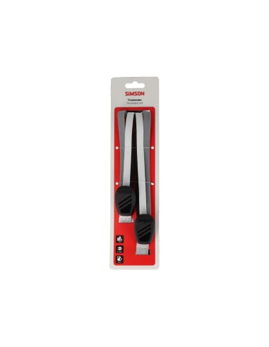 Simson triobinder 71cm zwart/wit/grijs