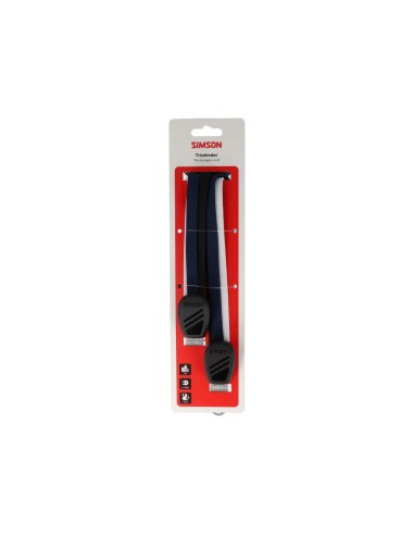 Simson triobinder 71cm zwart/blauw/wit