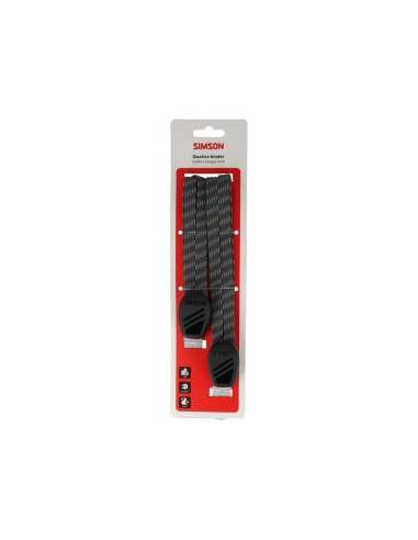 Simson quattro binder reflex zwart/antraciet