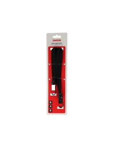Simson haak-haakbinder zwart