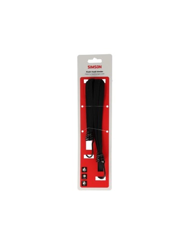 Simson haak-haakbinder zwart