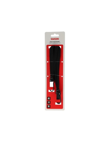 Simson haak-haakbinder zwart