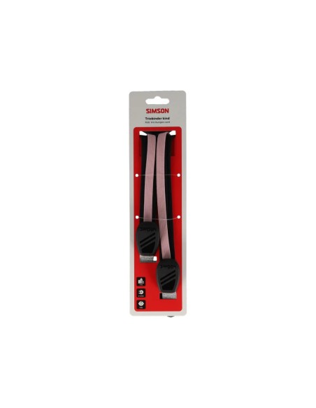 Simson triobinder 24 inch zwart/roze
