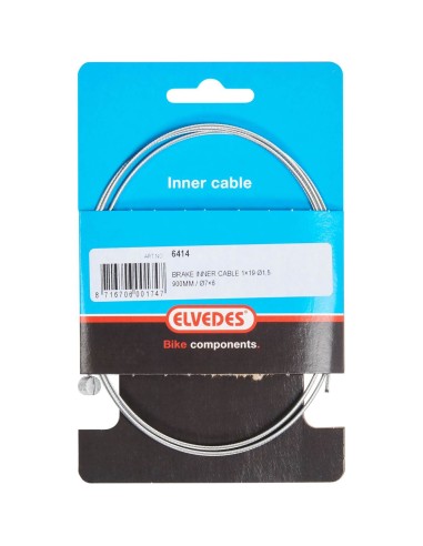 Elvedes rem binnenkabel 90cm nippel 7x6