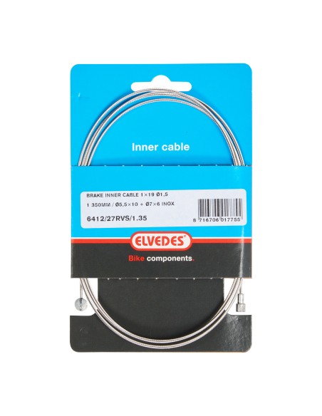 Elvedes rem binnenkabel rvs 35cm boven voor splitter 201716