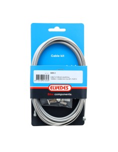 Elvedes universele rem kabelkit 1 800mm / 2 350mm RVS zilv