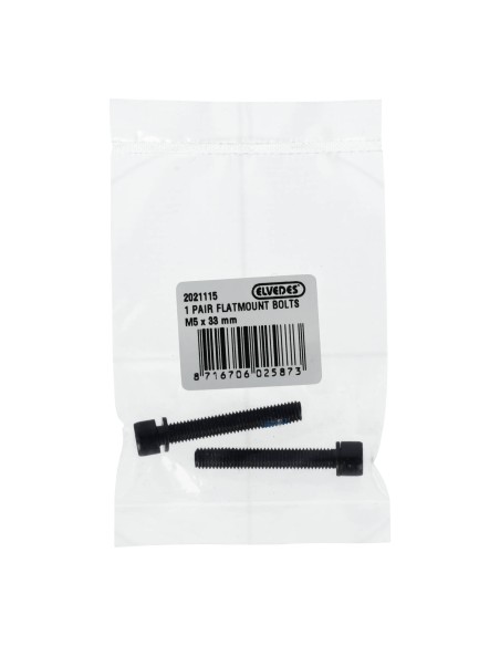 Elvedes 1 paar flatmount bouten M5 × 33 mm