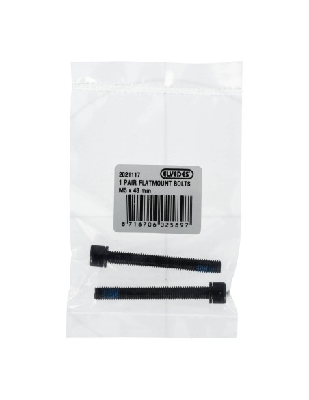 Elvedes 1 paar flatmount bouten M5 × 43 mm