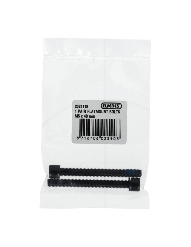 Elvedes 1 paar flatmount bouten M5 × 48 mm