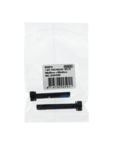 Elvedes 1 set postmount bouten M6 × 35mm + M6 × 40mm