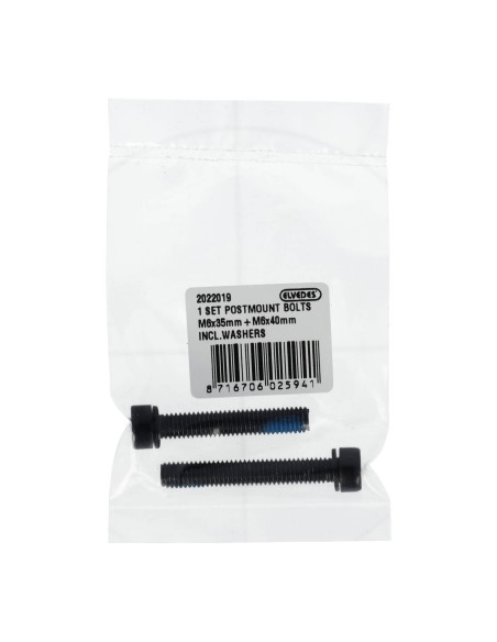 Elvedes 1 set postmount bouten M6 × 35mm + M6 × 40mm