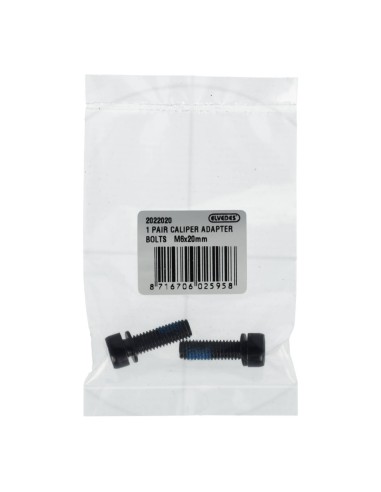 Elvedes 1 paar remklauwadapter bouten M6 × 20 mm