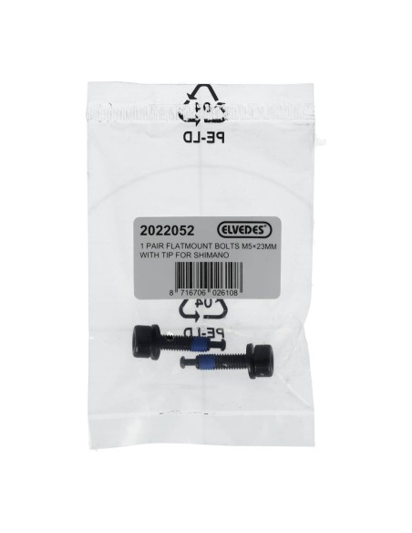 Elvedes 1 paar flatmount adapter bouten M5 × 23 mm
