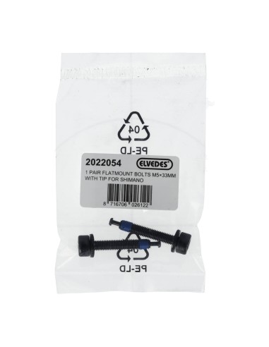 Elvedes 1 paar flatmount adapter bouten M5 × 33 mm