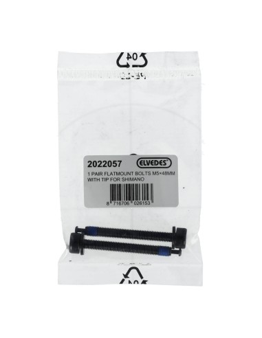Elvedes 1 paar flatmount adapter bouten M5 × 48 mm