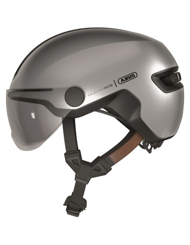 Abus helm HUD-Y ACE gleam silver L 57-61cm