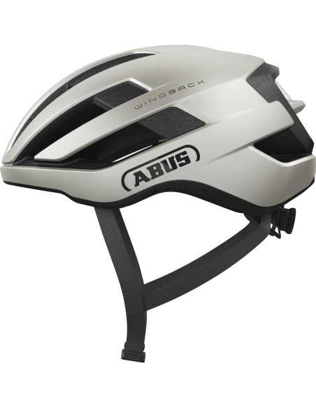 Abus helm Wingback lunar silver M 54-58cm