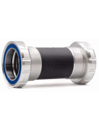 Praxis trapas adapter M30-Thru BSA Road/MTB 68-73mm zilver