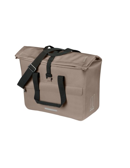 Basil office tas Urban Dry Neo Mik Hooks sage brown 23-26L