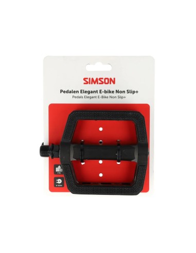 Simson pedalen Elegant E-bike non slip+