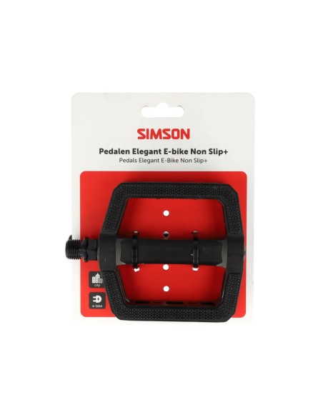 Simson pedalen Elegant E-bike non slip+