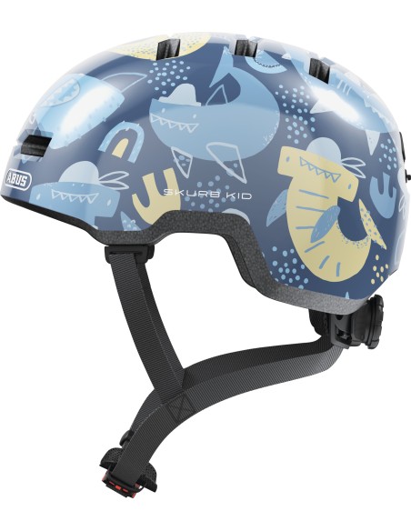 Abus helm Skurb Kid blue sharks M 50-55cm