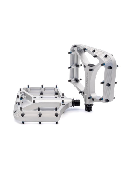 Praxis pedalen Brodium G2 zilver