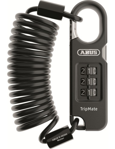 Abus kabelslot code Combiflex Tripmate 180 black