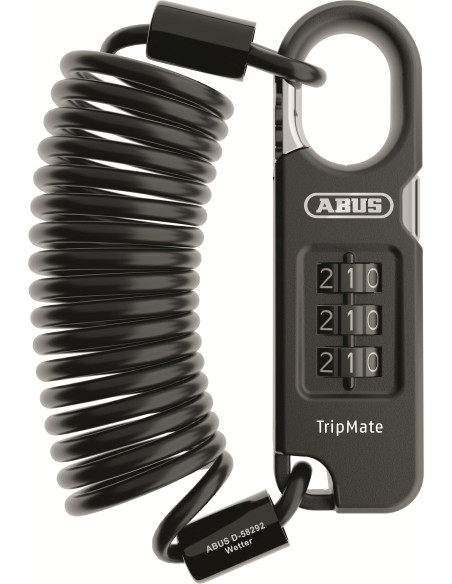 Abus kabelslot code Combiflex Tripmate 180 black