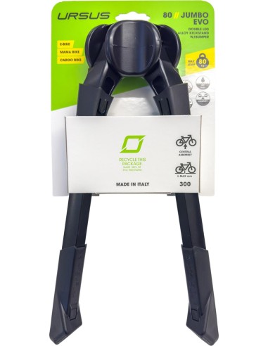 Ursus middenstandaard 80 Jumbo Evo 300mm zwart