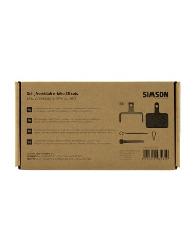 Simson schijfremblok E-bike Shimano/Tektro doos (25)