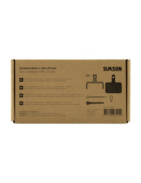 Simson schijfremblok E-bike Shimano/Tektro doos (25)