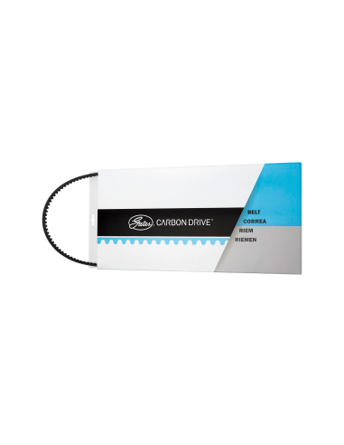 Gates CDC belt Carbon Drive 125 tands zwart