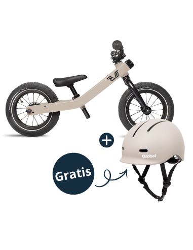 Vici grow 3-in-1 meegroeifiets 12 natural beige