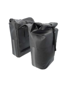 New Looxs fietstas dubbel Nyborg black 34L