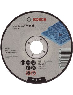 Bosch Prof doorslijpschijf recht metaal 125 mm