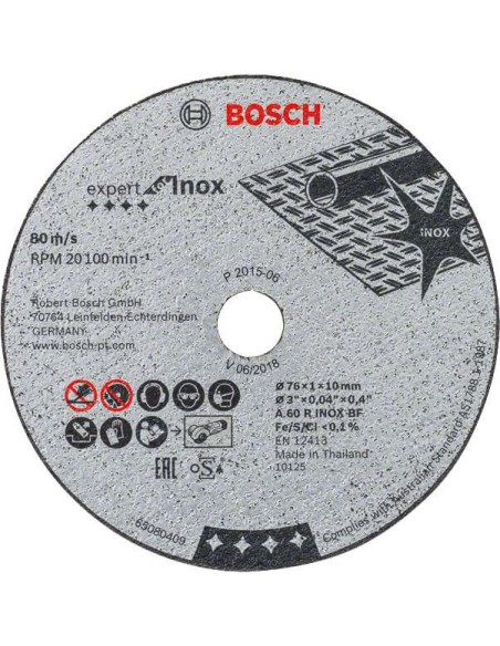 Bosch Prof doorslijpschijf 76mm Expert Inox (5)