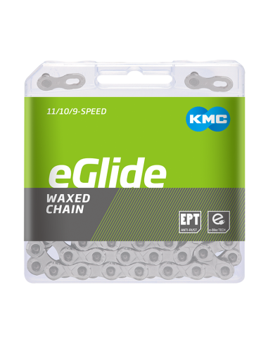 KMC ketting eGlide 9/11V EPT 132s Shimano Cues waxed