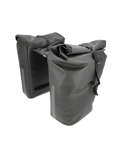 New Looxs fietstas dubbel Nyborg black MIK 2.0 34L