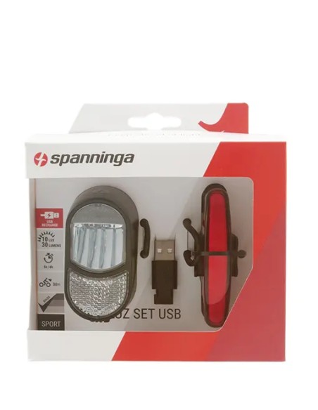 Spanninga verlichtingsset Luz usb + Arco usb