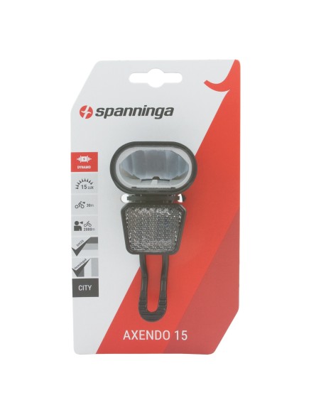 Spanninga koplamp Axendo 15 XDc dynamo